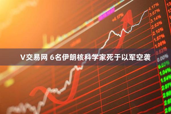 V交易网 6名伊朗核科学家死于以军空袭