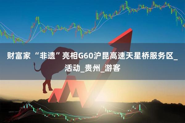 财富家 “非遗”亮相G60沪昆高速天星桥服务区_活动_贵州_游客