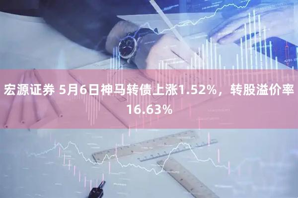 宏源证券 5月6日神马转债上涨1.52%，转股溢价率16.63%